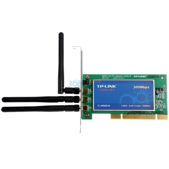 TP-LINK TL-WN951N 300M无线PCI网卡