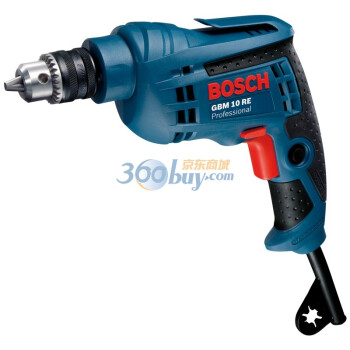 博世（BOSCH ）GBM10RE 10毫米手电钻 电子调速 正反转（蓝色）【3165140473088】