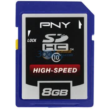 必恩威（PNY）8G SDHC 高速存储卡（CLASS10）