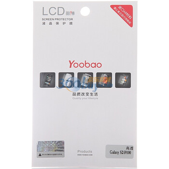 羽博（Yoobao）液晶保护膜 三星 i9100 LCD 高透系列