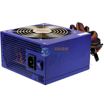 全汉（FSP）蓝暴炫动版550 电源（额定500W/准白牌/主动式/背板走线）
