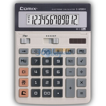 齐心(COMIX)c-1200h计算器
