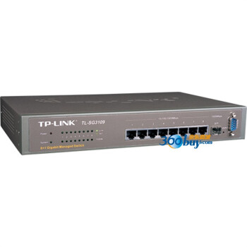 TP-LINK TL-SG3109 8+1口全千兆二层网管交换机