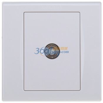 西门子（SIEMENS） 品宜系列一位电视插座 5TG0633-2NC01 (雅白色)