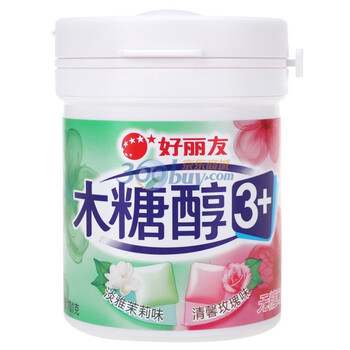 好丽友木糖醇花香粒粒出101g