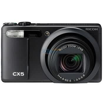 理光（RICOH）CX5 数码相机（黑色）