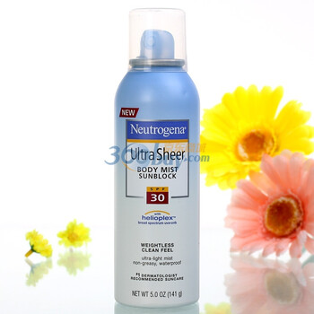 Neutrogena露得清轻透防晒喷雾SPF30141g