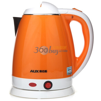 奥克斯（AUX） HX-18B03 1.8L 不锈钢防烫保温电水壶 (橙色)
