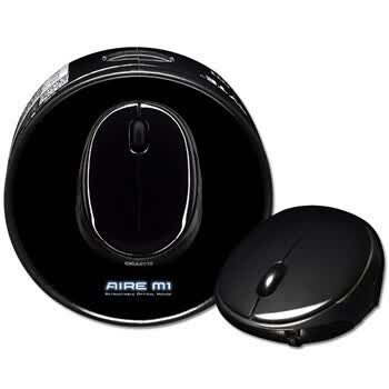 技嘉（GIGABYTE）Aire M1 超耐久卷线轻便鼠标（闪耀黑）
