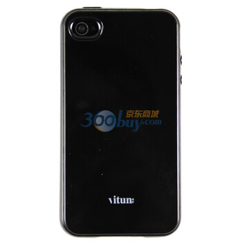 唯珍 苹果iphone4 4S TPU软壳 保护壳 黑色
