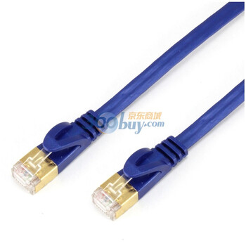 包尔星克（PowerSync）C7PB07FL 超高速七类扁平网线 7米