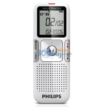 飞利浦（PHILIPS）　LFH0615 原装进口数码录音笔 白色