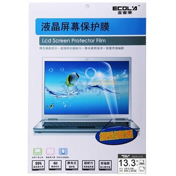 宜客莱(ECOLA)LCD-EL133K 13.3英寸(16:10)宽屏 亮面液晶保护膜