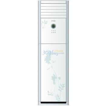 美的(Midea)KFR-72LW/DY-IB(R2) 立柜式 3匹 高能星系列家用冷暖空调(月光白)