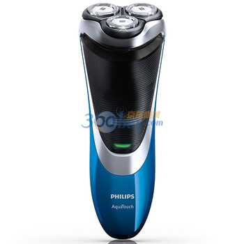 飞利浦（Philips） AT890/16 三刀头干湿两用电动剃须刀（蓝色）
