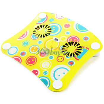 酷奇（cooskin）怡本系列 YCP-011 笔记本散热器 (笑脸)