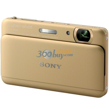 索尼（SONY） TX55数码相机（1620万像素 3.3寸触摸屏 5倍光变） 金色