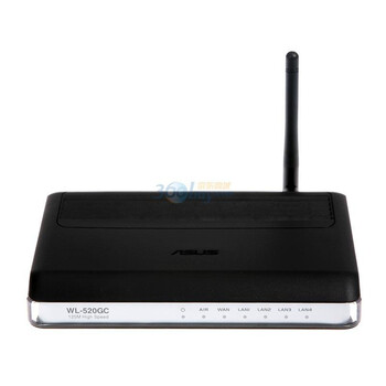 华硕(ASUS)125M无线宽频路由器WL-520gC
