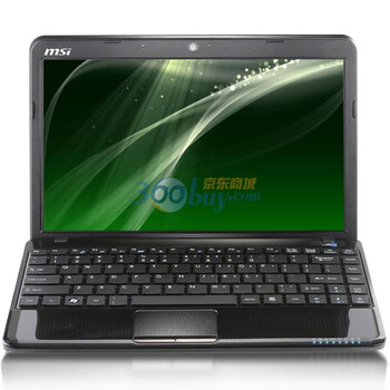 微星（msi）U270-269XCN 11.6英寸笔记本电脑（E450 2G 320G HD6320核芯显卡 720P高清摄像头）黑蓝渐变