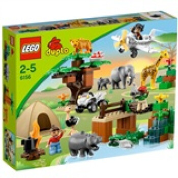 LEGO 乐高学前系列动物园全家福L6156