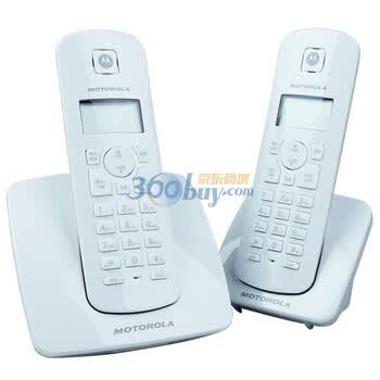 摩托罗拉（MOTOROLA） C402C 2.4GHz数字无绳电话（灰色）