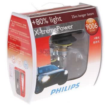 飞利浦（Philips） 极劲光9006 汽车灯泡