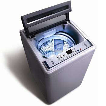 惠而浦（Whirlpool ）D6572CB 6.5公斤 净力波系列波轮洗衣机（高级灰）