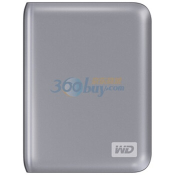 西部数据（WD）My Passport Essential系列2.5英寸USB3.0移动硬盘500GB （银色）(WDBACY5000ASL)