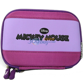 迪士尼（Disney）ZH101003 MICKEY MOUSE 2.5英寸移动硬盘包(防冲击)-紫