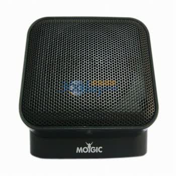 魔杰（MOGIC）R2 迷你可旋转立体音箱 便携笔记本电脑音响 黑色