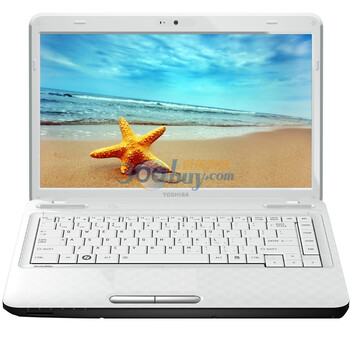 东芝（TOSHIBA）L700-T32W 14英寸笔记本电脑（i5-2430M 2G 500G GT525M 1G独显 USB3.0 HDMI Win7）雪晶白