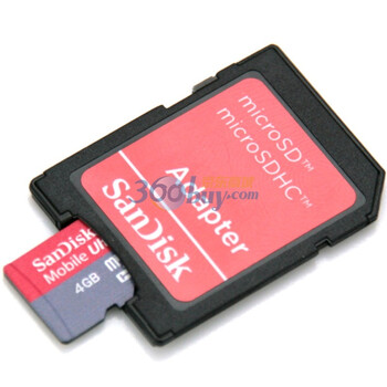 SanDisk(闪迪)至尊高速MicroSDHC 4G （TF）存储卡