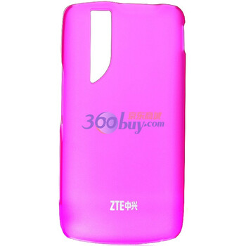 中兴（ZTE）SV811 原装手机PC保护壳_纯色 橡胶紫 适用于中兴V880/U880/N880
