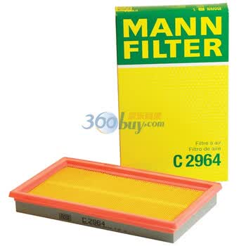 德国曼牌(MANN)空气滤清器C2964 天籁/奇骏/森林人/翼豹/力狮/傲虎/英菲尼迪FX35/世纪星
