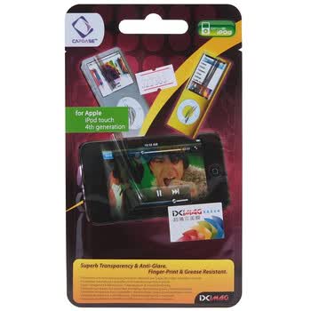 卡登仕（CAPDASE）苹果（Apple）Ipod Touch 4代 高透防指纹屏幕保护贴膜 超薄完美系列