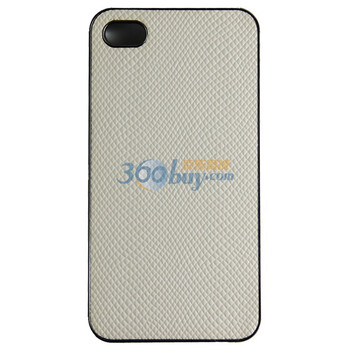 唯珍 苹果 Apple iPhone 4 4S超轻皮保护壳 白色
