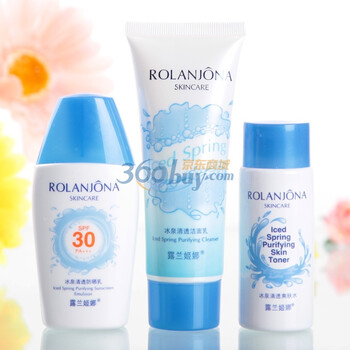 露兰姬娜冰泉防晒特惠套装SPF3080ml