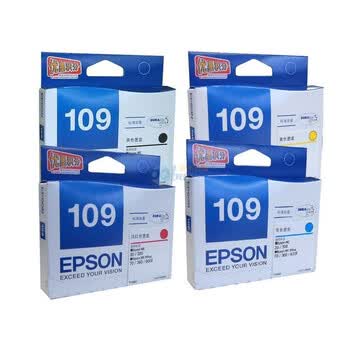 爱普生（Epson）T1091系列4色墨盒 C13T109180（适用ME30/300/360/70/600F）