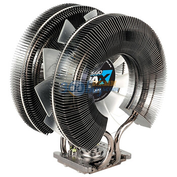 思民（ZALMAN）CNPS9900 MAX 多平台CPU散热器 红色LED