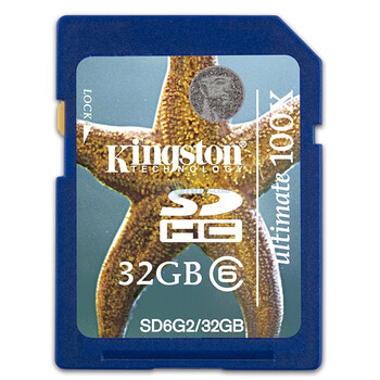 金士顿（Kingston）32GB CLASS6 SD存储卡（SD6G2/32GB）