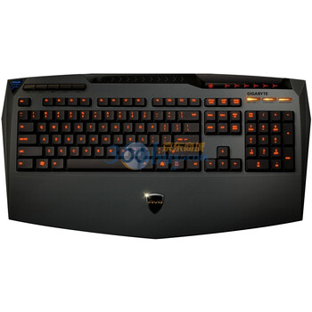 技嘉(GIGABYTE) GK-K8100 Aivia游戏级手感电竞背光键盘（黑色）