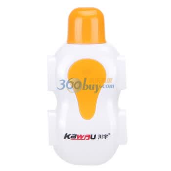川宇（kawau）H206 USB2.0小跑车4口HUB-USB集线器可同时带２个500G移动硬盘/USB口直插设计（黄色）