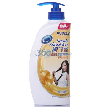海飞丝去屑洗发露护根防掉型750ml