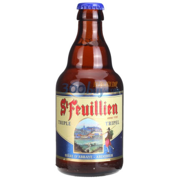 比利时 St-Feuillien 圣佛洋三料啤酒 330ml瓶装