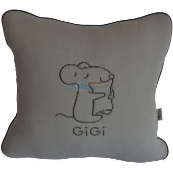 GiGi 聚酯纤维中空棉大抱枕 G-1069（灰色）