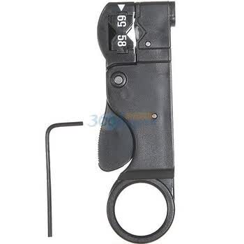 三堡三刀式专业同轴线剥剪工具HT-312B