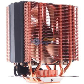 超频三（pccooler）铁塔豪华版（镀铜）多平台CPU散热器 S101F 适用于LGA1366/1155/1156/775/AM3/AM2/AM2+