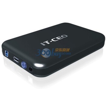 IT-CEO IT-735 USB3.0+ESATA双接口 3.5寸移动硬盘盒 (黑色)