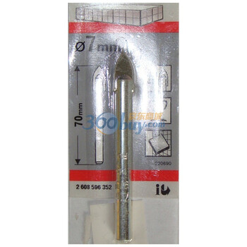 博世（Bosch） 玻璃钻头7mm （2608596352）