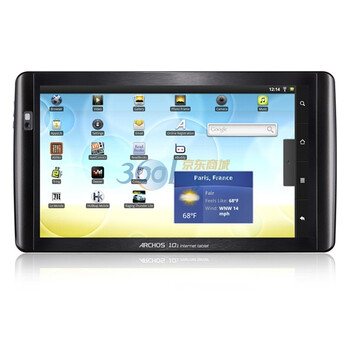 爱可视（ARCHOS）101 10.1英寸平板电脑（主频1GHz Android系统 8G存储 多点触控电容屏）灰色